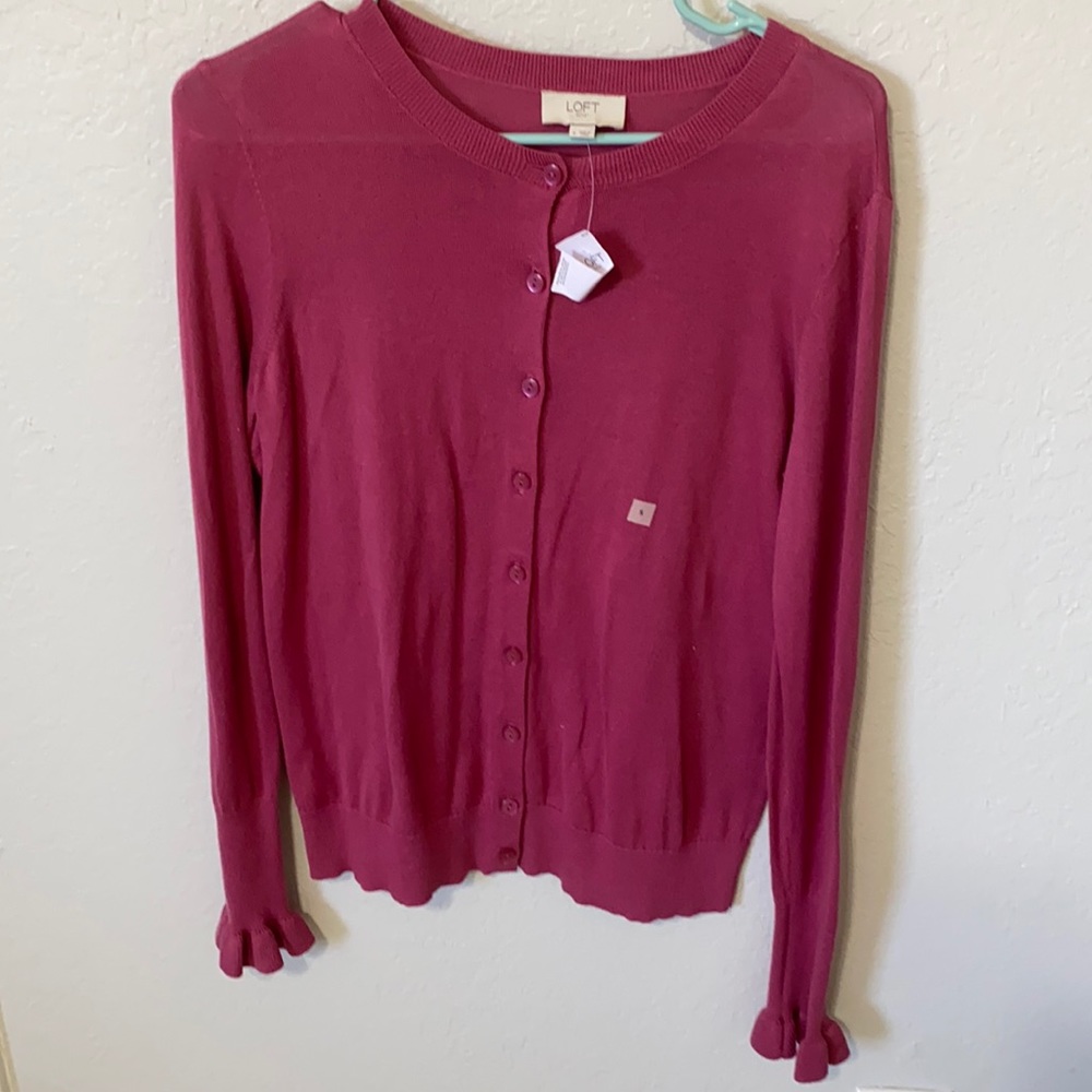 LOFT outlet women’s long sleeve cardigan (Size S)